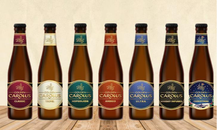 Gouden Carolus Bierglas Glas Van Brouwerij Het Anker Biernet Nl